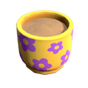 Bright Flower Pot